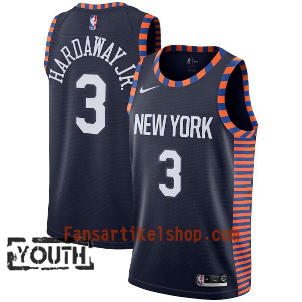 New York Knicks Trikot Tim Hardaway Jr 3 2018-19 Nike City Edition Navy Swingman - Kinder New York Knicks Trikot Tim Hardaway Jr 3 2018-19 Nike City Edition Navy Swingman - Kinder